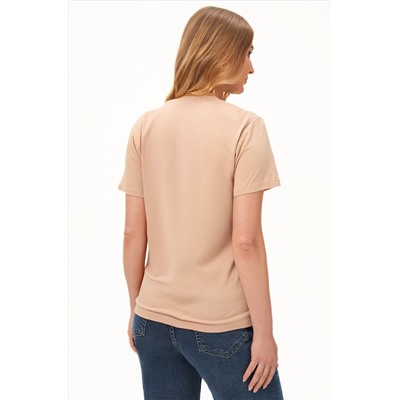 Женская базовая хлопковая футболка Happyfox