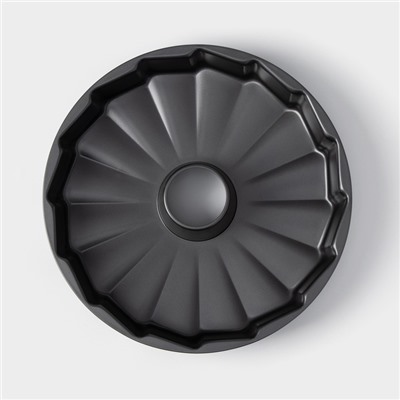 Форма для выпечки «Немецкий кекс. Долька», 29×5 см, антипригарное покрытие, серый