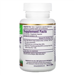 Paradise Herbs, MedVita, ResveraGrape, 60 Vegetarian Capsules