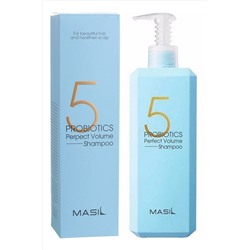 Masil Шампунь для объёма волос с пробиотиками / 5 Probiotics Perpect Volume Shampoo, 500 мл KRISTALLER, 1110237