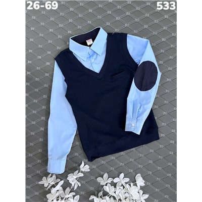 Джемпер 533 синий