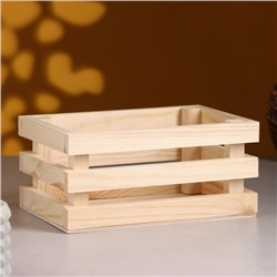 Подарочный ящик «Классический», 20×13×9.5 см, деревянный