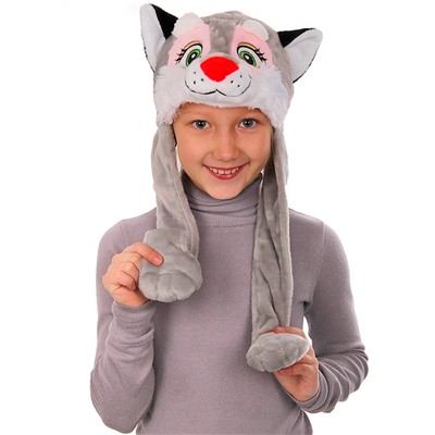 Шапочка Кошечка серая (Карнавалия)