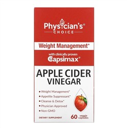 Physician's Choice, Apple Cider Vinegar Capsules, 60 Vegetarian Capsules