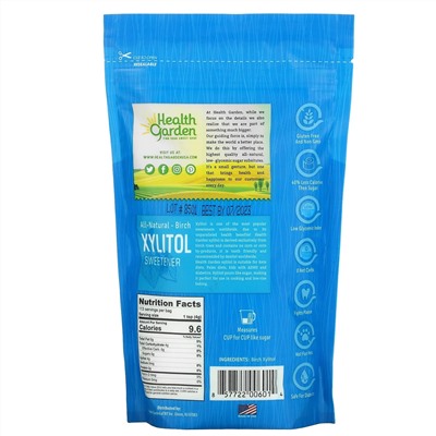 Health Garden, All Natural Birch Xylitol Sweetener, 16 oz (453 g)