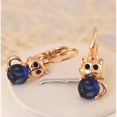 Серьги позолота H01-6153