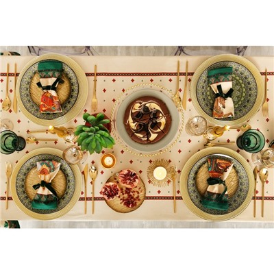 Скатерть «Этель. Нью-Дели», 110×145±3 см,100 % хлопок, саржа 190 г/м²