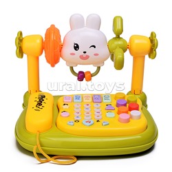 Игрушка музыкальная "Телефон-Зайчик"  в коробке