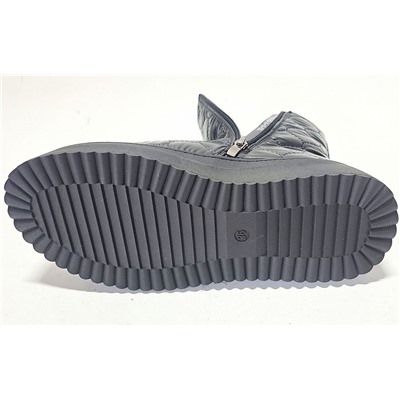120-01-01-01W-W8043 черн Дутики женские (36-40)/8