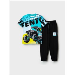 Комплект трикотажный для мальчиков: фуфайка (футболка), брюки
