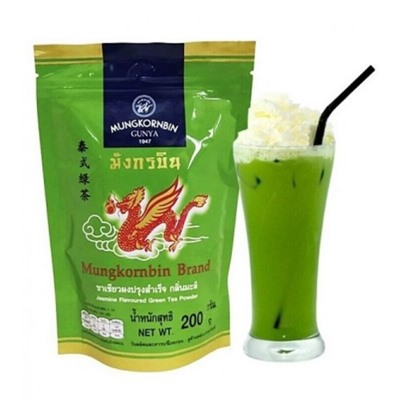 Тайский изумрудный зеленый чай с ароматом Жасмина