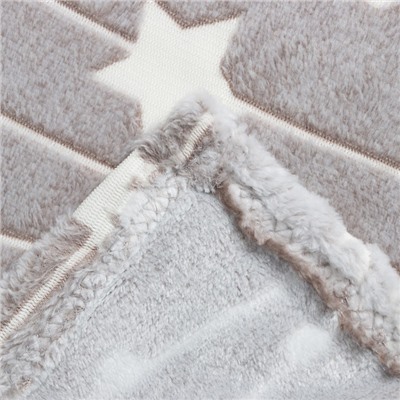 Плед светящийся в темноте «Этель. Звездное небо», 150×200 см, корал-флис