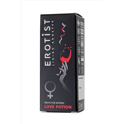 Возбуждающие капли для женщин Erotist Love Potion - 20 мл.