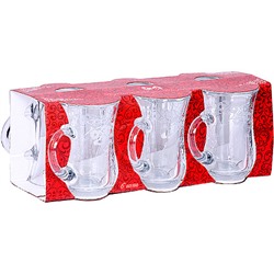 MS55411-07 Набор стаканов 6пр д/чая 140 мл Флер new (х8)