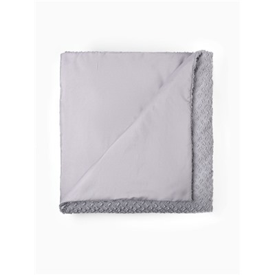 Покрывало 1.5-спальное LoveLife «Tufting: Квадрат», 150×220±5 см, микрофайбер, серо-сиреневое