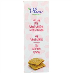 Plum Organics, Органические батончики Jammy Sammy,арахисовая паста и клубника, 5 батончиков по 29 г шт. (1.02 oz)