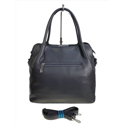 Женская сумка из искусственной кожи и натуральной замши, цвет серый