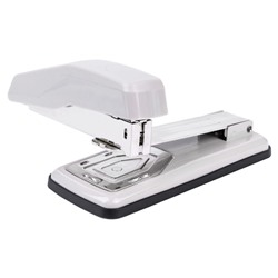 Степлер Deli 24/6, 26/6, 24/8 на 50 листов, поворотный корпус, белый