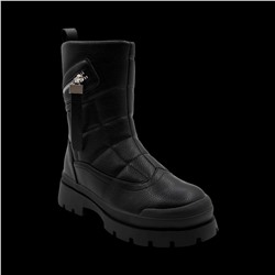 Сапоги на меху GW17-1 черные п/п