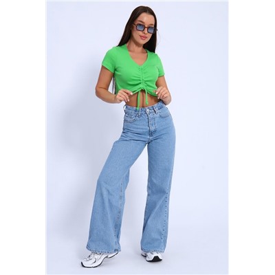 Кроп-топ 71130 (Салатовый)