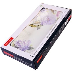 60244 Блюдо сервировочное 28,2х14,5х3,5см Очарование доломит LR (х24)