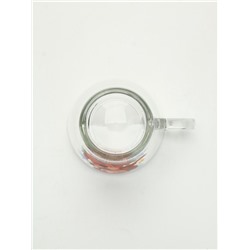 Кружки стеклянные новогодние «Весёлого праздника. Лошади», набор 2 шт.