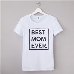 Футболка женская KAFTAN Best, белая, размер 44