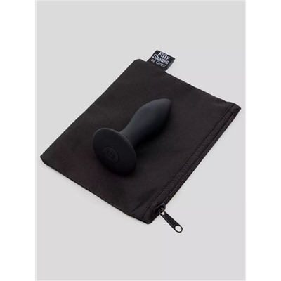 Черная анальная вибропробка Sensation Rechargeable Vibrating Butt Plug - 8,9 см.