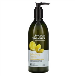 Avalon Organics, Мыло для рук с глицерином, лимон, 355 мл (12 жидк. унций)