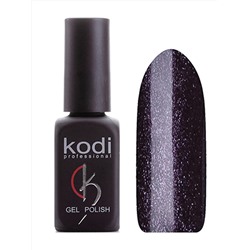 Kodi Гель-лак для ногтей 054, тёмно-фиолетовый с шиммером, полупрозрачный, 8 мл 10627