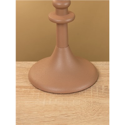 Подсвечник на 1 свечу «Бисквит», 10×10×35 см