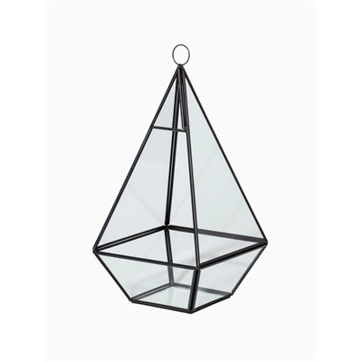 Флорариум каркас, 13×24 см, чёрный