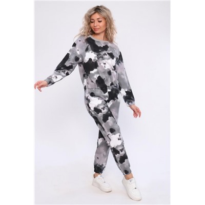 Костюм с брюками МИЛИТАРИ (Серый)