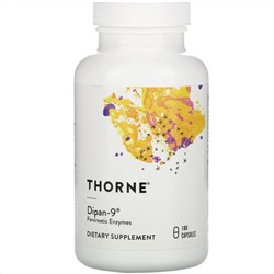 Thorne Research, Dipan-9, 180 Capsules