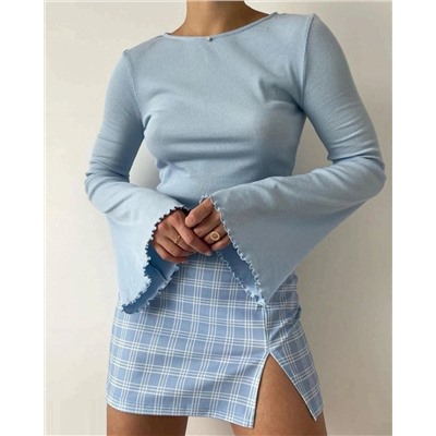 Топ с длинными рукавами