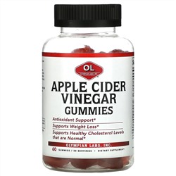 Olympian Labs, Apple Cider Vinegar Gummies, 60 Gummies