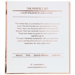 Lavaa Lashes, The Perfect Set, комплект, 1 шт.