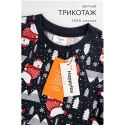 Детская новогодняя пижама Happyfox