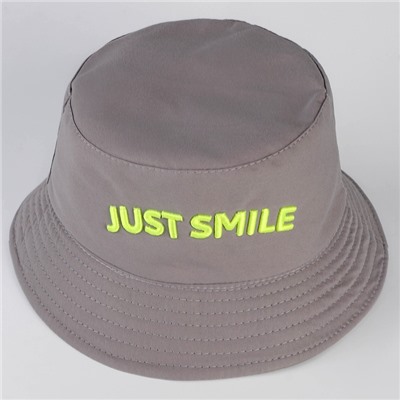 Панама детская Smile, серая, р-р 54