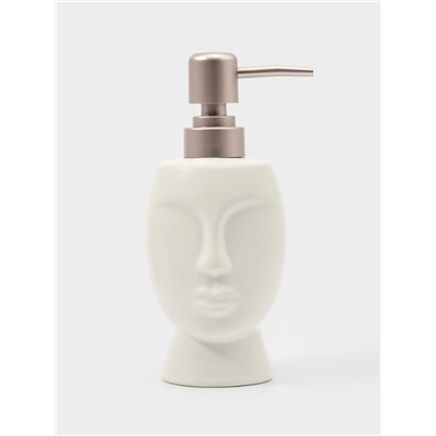 Дозатор для жидкого мыла SAVANNA «Вуду», 240 мл, цвет белый