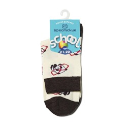 Носки детские Брестские SCHOOL 3081 (с рисунком)
