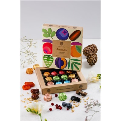 Ягодно-фруктовое ассорти / из Сибири с любовью / 180 г / ТМ Сибирский кедр