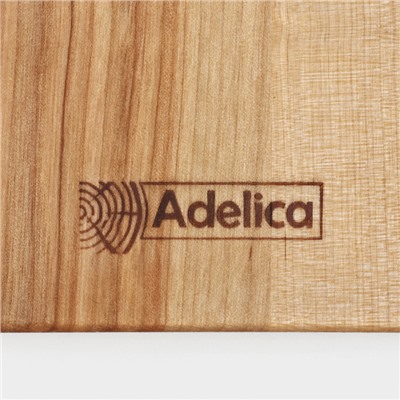 Подарочный набор деревянной посуды Adelica, доска сервировочная 3 секции, 2 менажницы съёмные, масло в подарок 100 мл, берёза