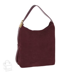 Сумка женская кожаная 56085BDAA wine red Baidou