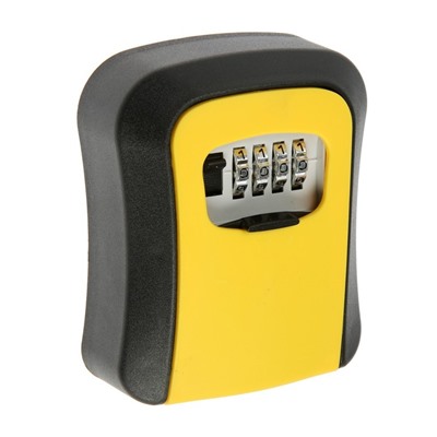 Сейф-ключница кодовая ТУНДРА LIGHT, желтый