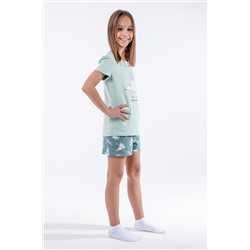 Пижама с шортами Кролик-морковка арт. ПД-009-055 НАТАЛИ, 915638