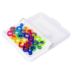 Игра настольная логическая "IQ-Колечки"