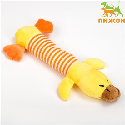 Игрушка для собак мягкая «Утёнок», 24 см
