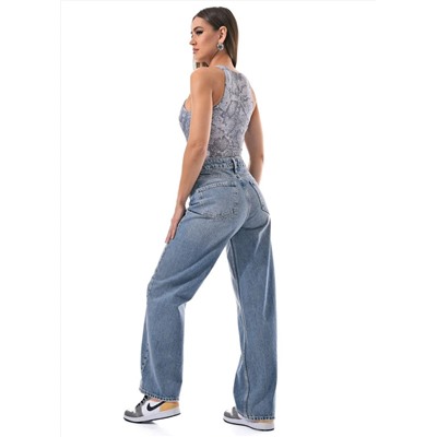 Женские джинсы прямые широкие CRACPOT