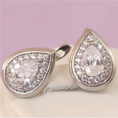 Серьги родий Н01-13901